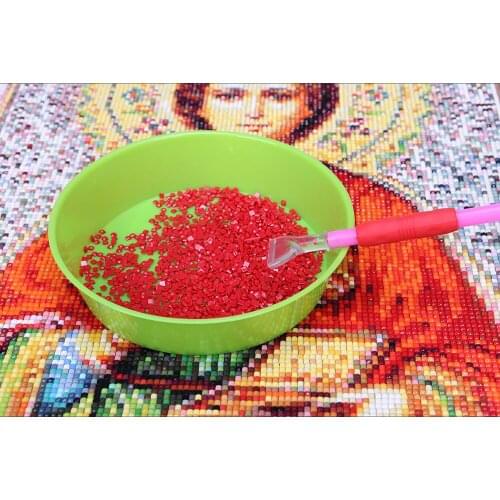 New 5d DIY Diamond Painting Diamond Embroidery Accessories Large Capacity Big Drill Plate Plastic Tray Big Kits gift