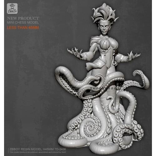 45mm Resin model kits figure self-assembled TD-2436