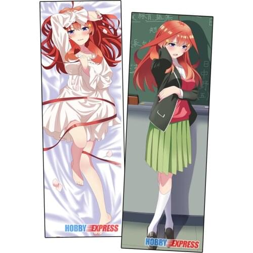 Hobby Express Anime Dakimakura Japanese Otaku Waifu Hugging Body Pillow Cover Nakano Itsuki Quintessential Quintuplets 21215