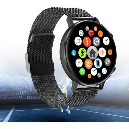 New Sport Fitness Smart Watch Men Women IP68 Waterproof Full Round Touch Heart Rate Monitor Blood Pressure Monitor Smartwatch