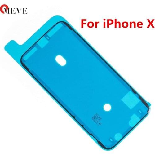 100pcs Original Waterproof 3M Pre-Cut Adhesive Glue Tape Sticker For iPhone X XS XR XS MAX Front Housing LCD Touch Screen Frame