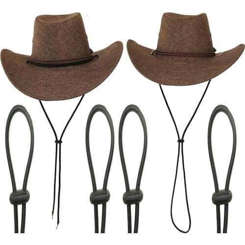 AUXPhome Universal Removable Chin-Strap/Adjustable Toggle Chin Strap - Two Solutions - for Men and Women for Sun Hat Fishing Hat