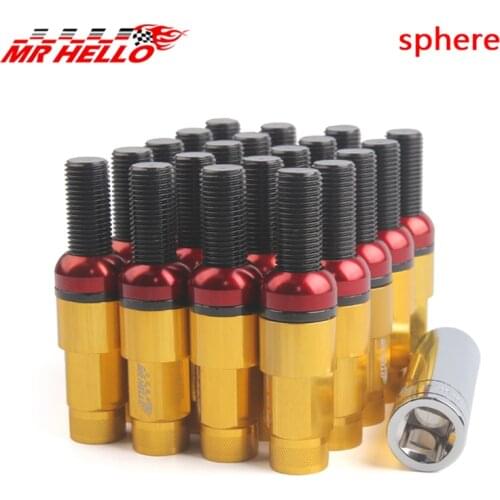 Reinforce Hub Bolt High Strength Forging Screw for VW Audi BMW Honda Nissan Tire Fixed Screw M14*1.5 or 1.25、M12*1.5 or 1.25