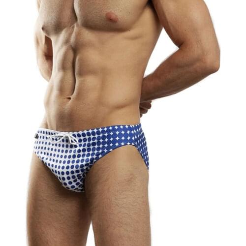 UXH Padded Gradient Color Swim Briefs Push-Up Sexy Swimwear Men Swimming Briefs Surf Beach Shorts Mayo Sungas De Praia Homens