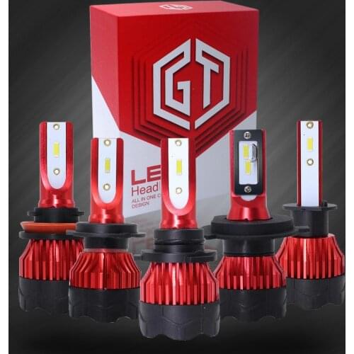 1Pair H4 LED H7 Auto Car Headlight H1 K5 55W 6000LM 6000K Automobile Bulb 9005 9006 H3 H13 H8 880 H27 9004 9007 H11 881 LED