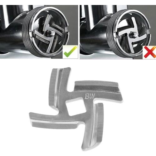 1Pc 50mm Diameter Stainless Steel Meat Grinder Blade Spare Part For Moulinex HV6 Drop shipping