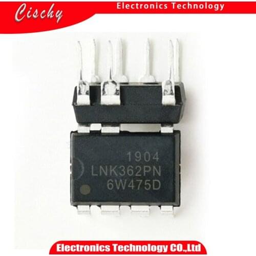 10pcs/lot LNK362PN LNK362PG LNK362P LNK362 DIP-7 In Stock