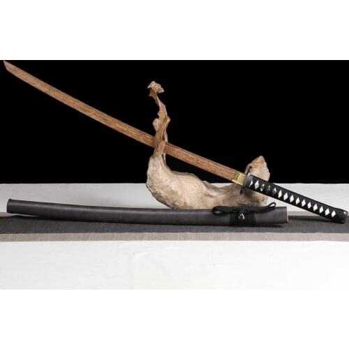 103cm Iaido High Quality Wooden Katana Sword Bushido Training Cassia Siamea Cosplay