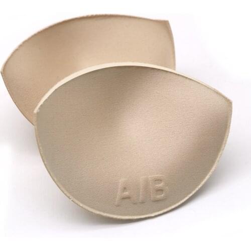 4Pcs/2Pair Sexy Soft Thick Sponge Bra Pads Breast Insert Push Up Bra Enhancer Bikini Padded Removeable Swimsuit Chest Pads