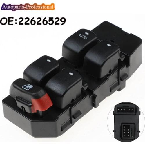 Car For Chevrolet Malibu Power Window Regulator Control Switch 22626529 901-079 22733011/DWS830/901168/1S8635/SM1772