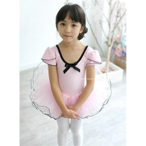Free Shipping Leotard Ballet Girls Dance Dress Disfraces Infantiles Princesa Children Tutu Skirts Pink/White Ballerina Costumes