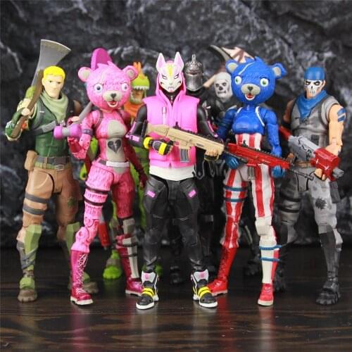 Mcfarlane Game Drift Skull Trooper Jonesy Black Knight Warpaint Fireworks Cuddle Team Leader Havoc Strike 7" Action Figure Toys