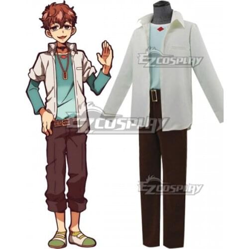 Jibaku Shounen Hanako-Kun Hinata Natsuhiko Coat Pants Suit Uniform Halloween Adult Outfit Festival Men Daily Cosplay Costume E00
