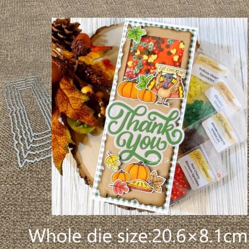 XLDesign Craft Metal Cutting Dies stencil mold Distressed Edge decoration scrapbook Album Paper Card Craft Embossing die cuts