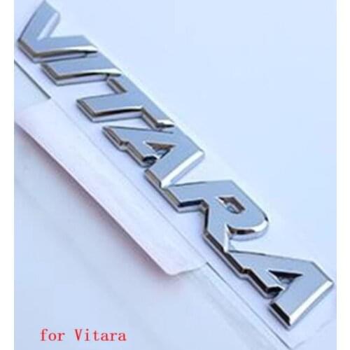 For 2015-2018 Suzuki Vitara Original authentic ABS car trunk 3D stereo sign luggage letter LOGO labeling Car styling