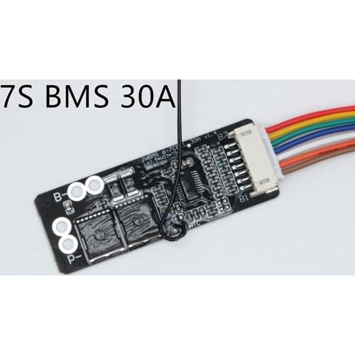 BMS Board with NTC 7S 30A for 3.7V Ternary Lithium Battery Protection Board/BMS 7S/BMS 6S Board
