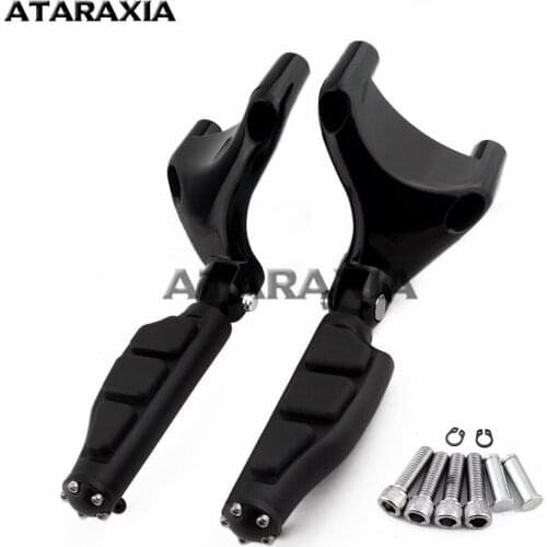 Bike Rear Passenger Foot Peg Footpeg Mount For Harley Sportster XL883 1200 X48 2004-2013 2005 2006 2007 2008 2009 2010 2011 2012