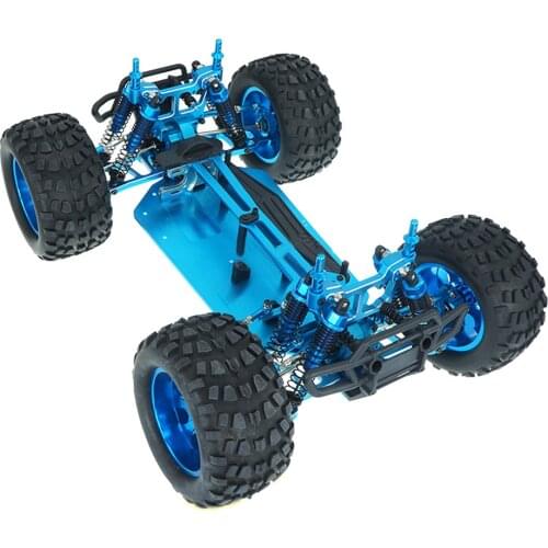 Cheapest HSP 94111 PRO 1/10 Remote Control Car Metal Four-wheel Drive Electric Truck Full Metal Empty Frame