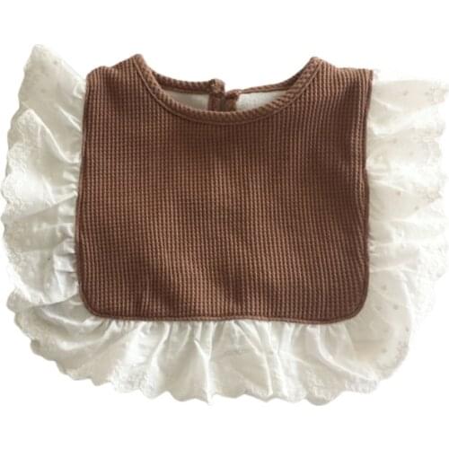 Baby Infants Feeding Bibs Soft Cotton Saliva Towel Toddler Newborn Drool Burp Cloth Shower Gifts