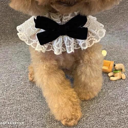 Dog Saliva Towel Pet Scarf Cat Large Medium and Small Dog Bib Cat Dog Clothes Accessories Scarf Bib