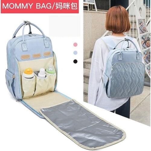 Waterproof Maternity Bag Baby Mummy Diaper Bag Baby Bottle Insulation Mother And Baby Out Backpack Baby Stroller Baby Care Bag