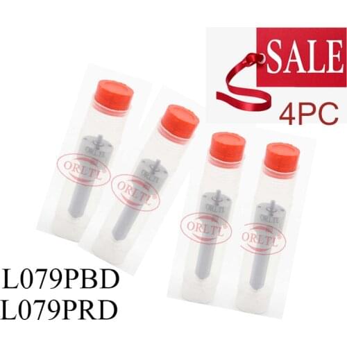4 pieces L079PBD L079PRD Injector Parts Auto Fuel Nozzle L 079 PBD Common Rail Nozzle L079 PRD