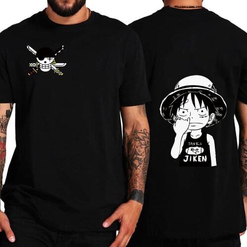 Japanese Anime one piece luffy Womens T-shirt Kurapika Tops Summer Harajuku Loose Short Sleeve Tshirt