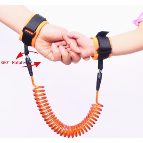 1.5M Adjustable Kids Anti-lost Wrist Waist Strap Belt Children Safety Harness Wristband Toddler Leash Strap Kid Walker Assistant