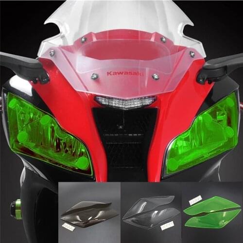 Motorcycle Acrylic Headlight Guard Head Light Lens Cover Protector For KAWASAKI NINJA ZX-10R ZX10R ZX 10R 2011-2015 2014 2013