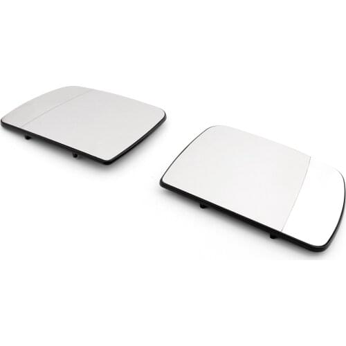 Artudatech For BMW X5 E53 1999-2006 Door Wing Mirror Glass Heated Backing Plate Clear 51167039597 51167039598 Car Parts