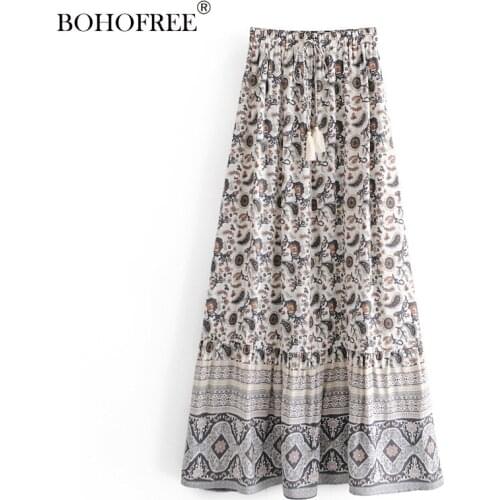 BOHOFREE Womens Evening Skirts
