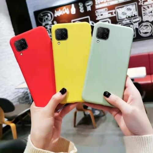 For Samsung Galaxy A12 5G M12 Cover Fundas Matte Skin feel Case For Samsung Galaxy M12 M62 F62 A12 A22 A42 Soft Silicone coque