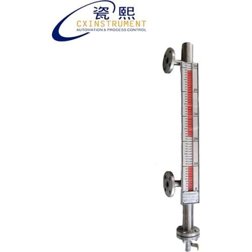 Side Mounted Magnetic Level Indicator With 1200 mm Test Range and Stainless Steel Material Magnetic Oil level Indicator