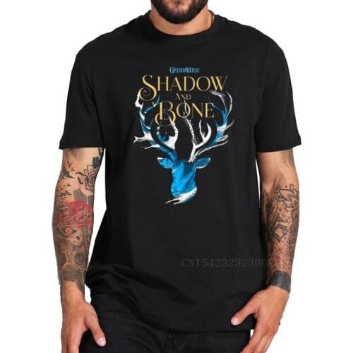 Shadow And Bone Stag T-Shirts Fantasy Fiction Mens T Shirt Soft Premium 100% Cotton Top EU Size