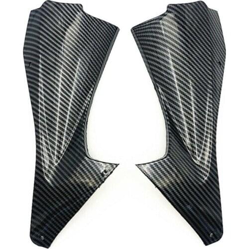 Brand new Side Air Duct Cover Fairing Insert Part Fit For Yamaha YZF R6 2006 2007 Carbon fiber paint