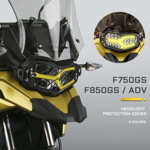 NEW Motorcycle Headlight Head Light Guard Protector Cover Grille Guard Protection Grill For BMW F750GS F850GS ADV F850 Adventure