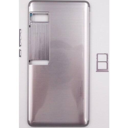BaanSam New Battery Back Cover For MEIZU Pro 7 Plus 5.7 Inch Housing Case With Power Volume Buttons+SIM Card Tray