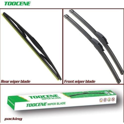 Front And Rear Wiper Blades For Honda Odyssey 2009-2017 Windshield windscreen Wiper Auto Car Styling 26+17+12