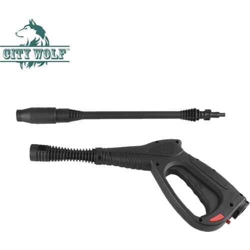 High pressure washer spray water gun quick connect adaptor for lavor huter sterwin car washer city wolf cleaning tool