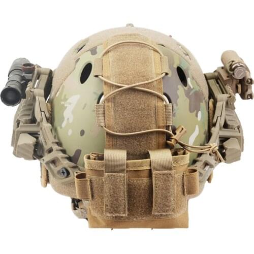 Tactical Helmet Battery Pouch MK2 Helmet Battery Pack FAST Helmet Balance Weight Bag For Airsoft Hunting Outdoor Sports Parts