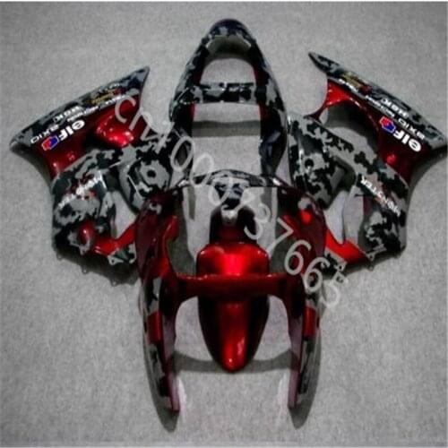 High quality Injection Fairing Kit Bodywork for Kawasaki Ninja ZX6R 00 01 02 Ninja ZX6R 2000-2002Ninja ZX6R00-02 Fairing