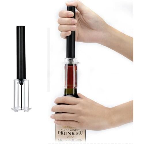 1 Pcs Air Pump Wine Bottle Opener Stainless Steel Pin Type Bottle Pumps abridor de vinho Kitchen Opening Tools Bar Accessories