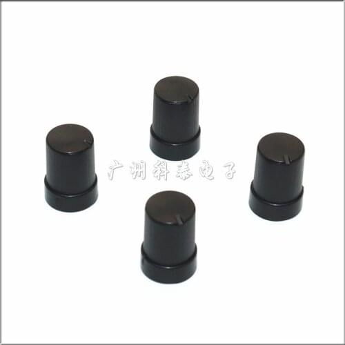 10 Pieces Diameter 10MM height 14.5MM Potentiometer Coding Adjustment Plastic Knob Cap Flower Shaft Inner Hole 6MM