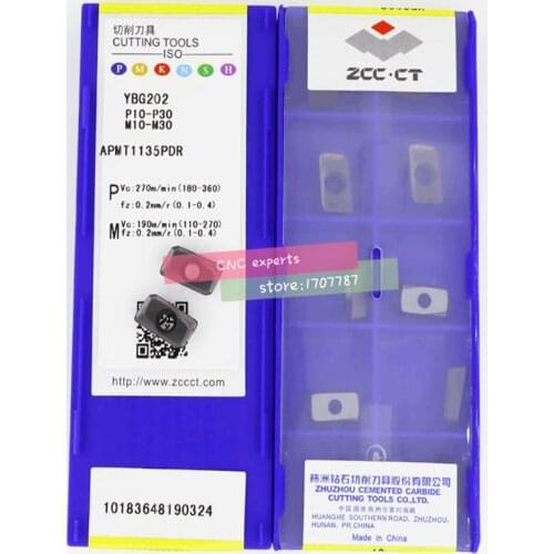 APMT1135PDR APMT160408PDER YBG202 YBG205 100% original APMT1135 APMT1604 Carbide insert