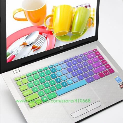 14 inch Laptop Keyboard Cover Protector Skin for HP pavilion X360 14-BAxxxx / X360 14-BFxxxx Series Notebook