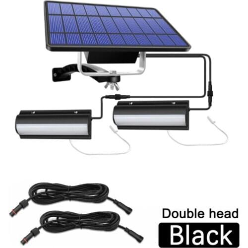 2 in 1 Double Head Solar Pendant Light Outdoor Indoor Garden Lamp Lights Camping Outdoor Solar Lights With Motion Sensor
