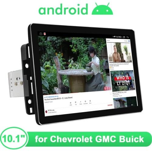 10.1” Car Radio 1din Android 10.0 1920*1200 4G Module Car Audio GPS Navigation System For Chevrolet GMC Buick With Apple CarPlay
