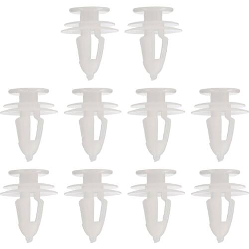 10PCS Door Panel Retainer Clips Bumper Fastener Rivet Clips Replacement for Chrysler 6504014