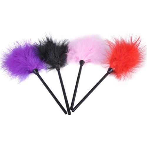 Flirt Toys for Couples Tickle Fluff Feather Stick Adult Sex Interactive Games Toys Fetish Erotic Seduction Tools Sex Toys