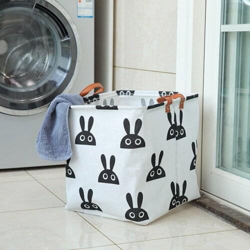 Zerolife Linen Storage Basket Waterproof Toy Sundries Storage box Cosmetic Underware High Quality Storage Organizer Home Bag